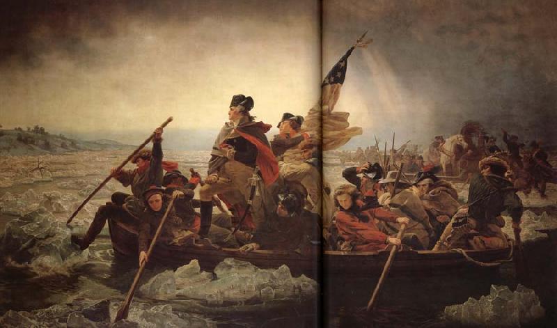 Emanuel Leutze Washington traversant la Delaware oil painting image